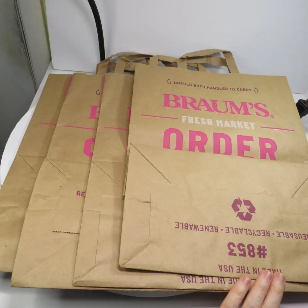 Brown Bags ALMOST 5 POUNDS 33 bags great condition CRAFTING ready! Junk Journals